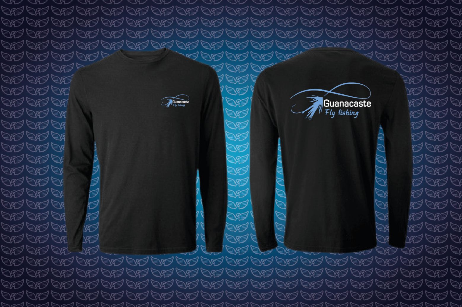 Guanacaste Fly Fishing Long Sleeve T-Shirt